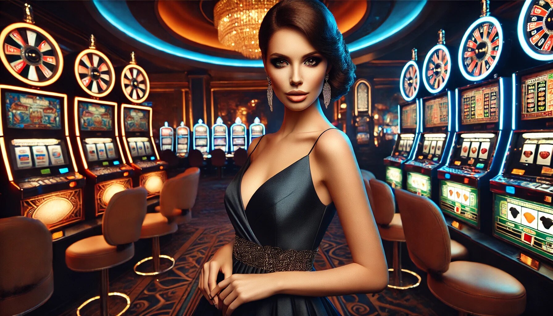 A vibrant casino experience with a modern touch